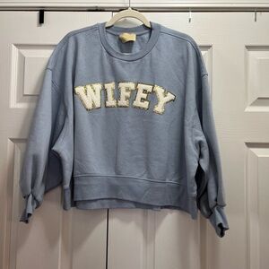 Judith March Sweatshirt with Oversized Sleeves